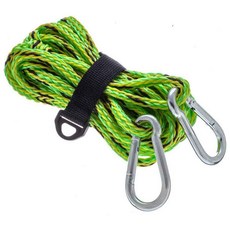 Seachoice 40541 PWC용 견인/도크 라인 - 1cm(3/8인치) x 6.1m(20피트) - 인장 강도 0.9kg(2파운드) - 재사용 가능한 키퍼 포함, 1개