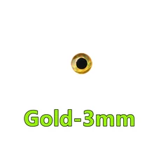 100-500개 낚시 미끼 눈 홀로그램 3D 3mm 4mm 5mm 6mm 시뮬레이션 플라이 낚시 미노우 인조 물고기 DIY 눈, 01 100PCS, 10 Gold-3mm