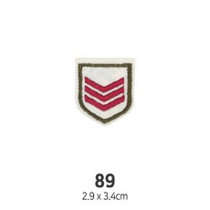 와펜 DIY 자수 패치 와펜모음 열부착식와펜, 4개, 와펜 패치 89번