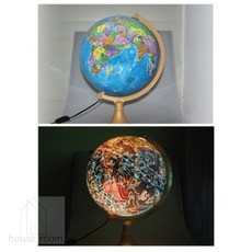 살림방 LED 별자리 지구의 장식용