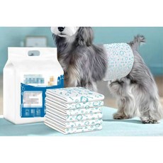 公狗狗用紙尿褲 狗狗尿不溼 小型犬 寵物生理褲 禮貌帶 尿片 衛生巾, 1個, 嚐鮮裝【1包裝】,女寶款XS碼【建議體重2-4斤】