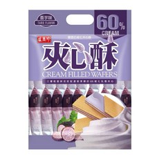 盛香珍 夾心酥, 1個, 香芋口味400g