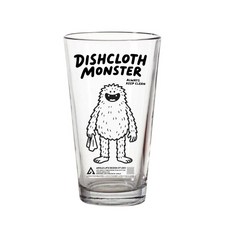 ANGLE LIFE DESIGN STUDIO /DISHCLOTH MONSTER/ 玻璃杯 A款, 1個