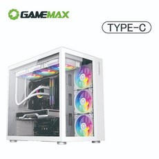 GAMEMAX Infinity 機箱 全白版, Infinity 全白版機殼