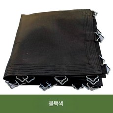트램폴린 매트 트램펄린 받침대 대형 메쉬 실내 철제 프레임, 1개, G_블랙 링 1.66x1.66m 48링
