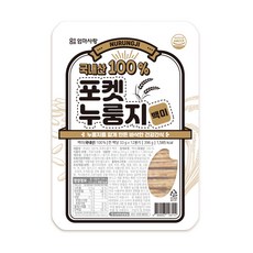 엄마사랑 국내산 100% 포켓누룽지 백미 396g, 12개, 33g