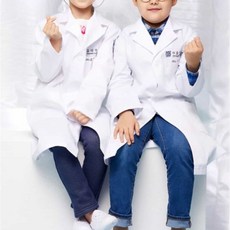 실험 실습용 아동 실험복 의사가운 20수/공용 과학실험교구 아동실험복 초등학교과학실험 초등학생옷, 16(초등6학년)(K23408-4)