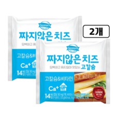 동원 짜지않은 치즈 고칼슘 & 비타민, 252g, 2개