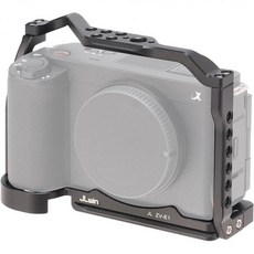 포커스포토 카메라 케이지 소니 ZVE1용 알루미늄 비디오 브이로그 안정기 장비 NATO 레일 포함 1420 나사 마운트 3816 위치 고정 핀 아리 그립용 아카스위스 삼각대용, Camera Cage, FocusFoto 카메라 케이지