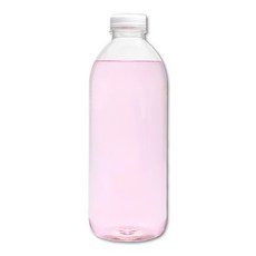 [유페트] 1000ml 우유 페트병 38파이 1개 흰색캡, 흰색, 1L