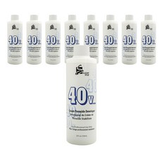 Super Star 크림 페록사이드 디벨로퍼 40 볼륨, 9개, 236ml