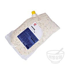 먹방상회 냉장 시저드레싱 2킬로그램 고소한 시저샐러드 x2EA