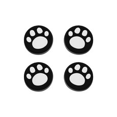 닌텐도 스위치 조이스틱 커버 4p 고양이 발바닥 스틱 캡, 화이트