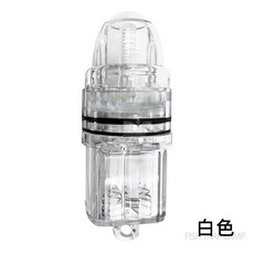 臺灣熱銷 深海夜釣LED水下誘魚燈 釣魚燈 快速聚魚燈 常亮魚籠燈 捕魚燈, 白色, 1個