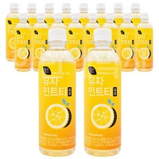 일화차시 유자민트티 제로, 500ml, 18개