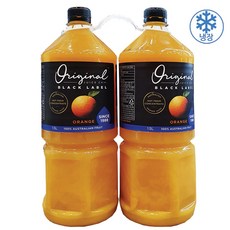 블랙라벨 착즙 오렌지주스 (호주산), 2개, 1.5L