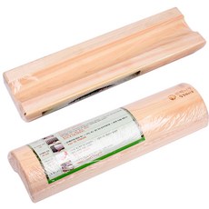 힐링라이프 편백나무베게 1개 경침 경추목베개 목침, 나무색