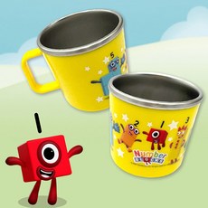 넘버블럭스 컵-논슬립스텐 YP1197 (S0483), 넘버블럭스-S0483, 1개