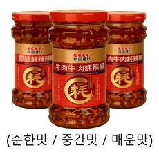 소고기 라조장 고추기름 마라 볶음소스 밥반찬, 3개, 210g