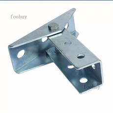 釣臺配件 抗震支架 方管連接件 免焊底座 萬能支架, 萬向底座41*41【2只】, 1個