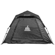 SHANER All The View 速開帳篷 寬敞舒適 全景視野, 墨硯黑, 200*200(2-3人)