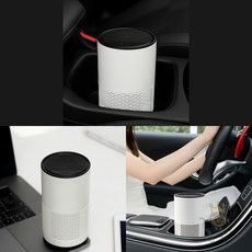 마켓보스 프레시 차량용 공기청정기 화이트 차량공기청정기