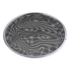 QDY 드러머 초보자 학생 학습을 위한 2겹 연습 사일런트 드럼 헤드 블랙, 설명, 1개