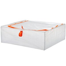 이케아 PARKLA 페르클라 수납 옷장 이불 보관 정리 가방 보관함 수납함, 1개, 화이트