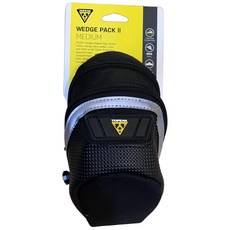 Topeak 蛋型快扣坐墊袋/後袋 雙層含雨套 中號 公路車/自行車, 1入, 單色