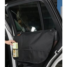 汽車門邊防刮保護套 耐磨材質 多功能收納 簡約時尚 易於清潔, 黑-駕駛後方[左], 通用