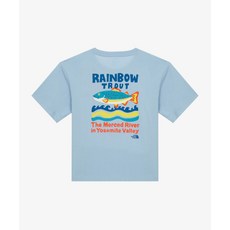 노스페이스 NORTHFACE THE NORTH FACE KIDS 키즈 리버메이트 반팔 라운드 티 NT7UR06U_LBL 360140