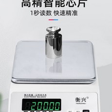 정밀전자 0.01g 디지털 산업용 실험실 초정밀 300g 충전식 저울 미니 소형 주방 전자, A. 충전식 사각 저울 300g 0.1g