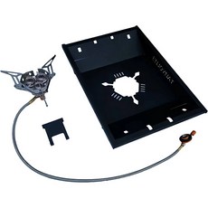 [桃園/新北店面24H出貨]IGT配件 高山爐 IGT桌板 1單位 黑化 全黑桌板 露營 黑桌板 桌板, 1單位IGT爐+爐頭+蓋板