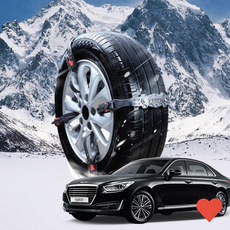 차량 타이어용품 eq900 시즌 2 벨트형 스노우타이어 체인, 구성품3종