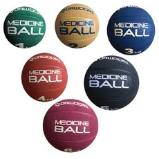 다우리 메디신볼 헬스보조용품 중량1~6kg 고무, 2kg, 1개