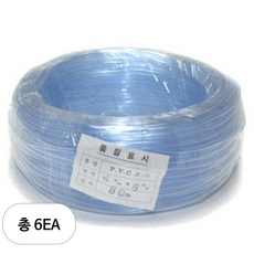 에어호스 4-6mm, 6개