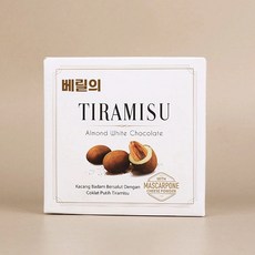 베릴스 티라미수 아몬드 초콜릿 다크 말레이시아 말차 초콜릿 필드 오리지널, 1개, B. 티라미수 아몬드 필 화이트 초콜릿 65g