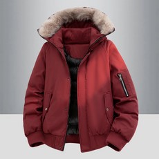 冬季情侶款連帽棉襖 寬鬆百搭純色保暖加厚開衫毛絨棉衣 男款短版棉服棉外套