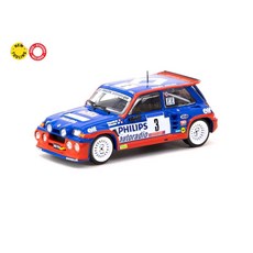 【616toys】1/64 Renault 5 MAXI Turbo 法國環科西嘉拉力 1985 優勝, 1個