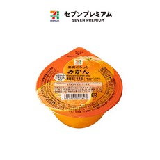 일본 세븐일레븐 프리미엄 편의점 귤 젤리 185g, 1개