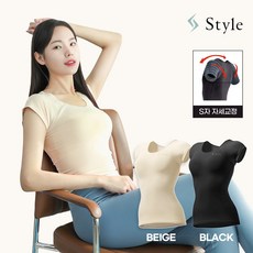 여성용 단품 MTG 스타일 BX 리프팅 웨어 자세교정 기능성 스포츠 티셔츠