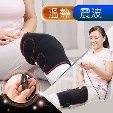 HY-STAR 健身之星 USB加熱護膝 熱敷震動按摩器 恆溫溫熱 多部位舒緩, 單入