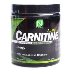NutraKey 乙酰左旋肉鹼, 1個, 250克
