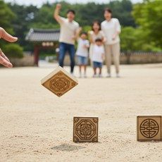 편한집 설날 전통놀이 비석까기 3종 세트 어린이비석치기 전통민속놀이 가족운동회, 3개, 8세