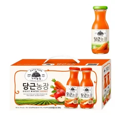 웅진 가야 당근농장 선물세트 180ml X 36개, 1개, 1개, 1개