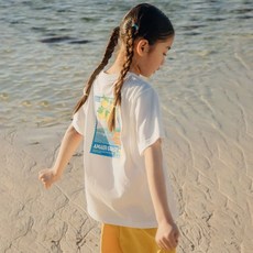 NATIONAL GEOGRAPHIC KIDS 케이투 k252UTS980 여행 그래픽 반팔-5 WHITE 5007393323 230996