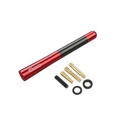 섬유 자동차 지붕 라디오 안테나 길고 짧은 외부 도구, 2. 12cm Red