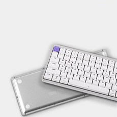 [HL샵] EPOMAKER LUMA84 에포메이커 루마84 낮은축 알루미늄 기계식키보드 3모드 무선 블루투스 사무용 편이식 휴대용 키보드, 갈축(텍타일축), 그레이, 갈축