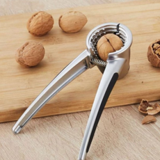 호두까기 수동 피칸 망치 견과류 도구 튼튼한 크래커 다용도 가정용 손잡이 스프링 핸들 주방 만능 집게