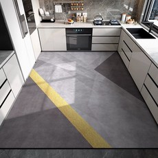 5mm 주방 발매트 미끄럼방지 방수 싱크대매트, W003, 1개